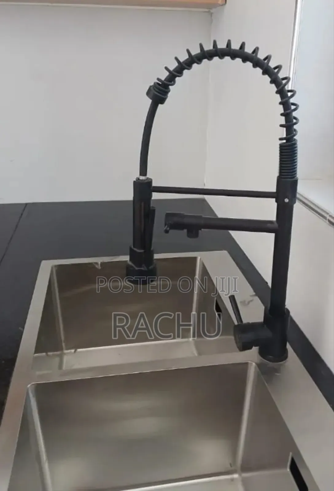 Pillar Kitchen Tap Mixer Pull Out