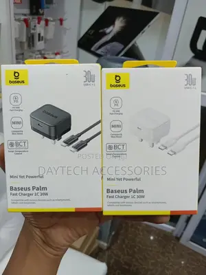 Baseus Palm 30w Pd Type-C Fast Charging Wall Charger .