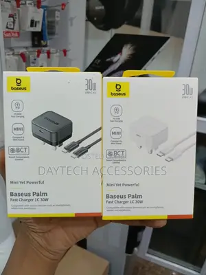 Baseus Palm 30w Pd Type-C Fast Charging Wall Charger .