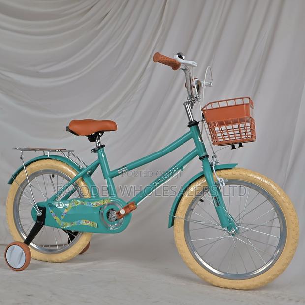 Unique Green Weilaxi Bicycle – Ages 5-7 (Size 18)