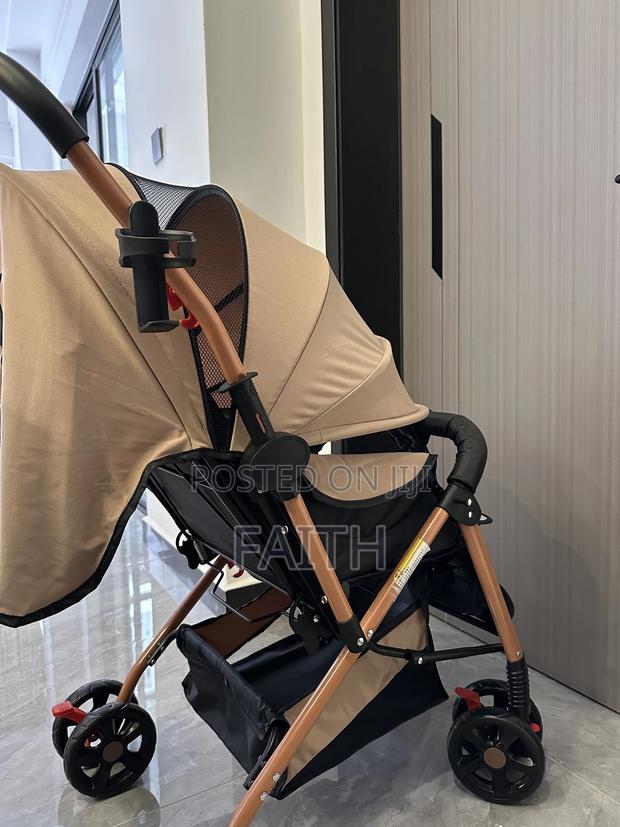 Modern, Lightweight Ultra-Comfy Baby Stroller With Reversible Handle - thumbnail 5