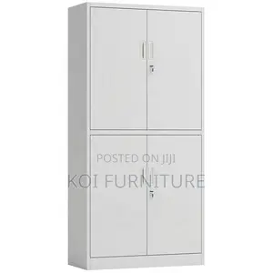 Office Cabinet : 4-Door Metal Office Filing Cabinet