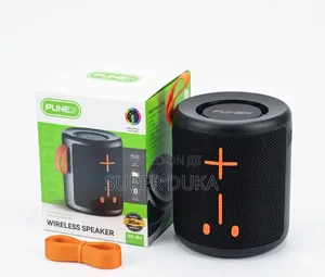 Punex Sk-04 Wireless Bluetooth Speaker RGB Lights, Bass, Fm Usb.