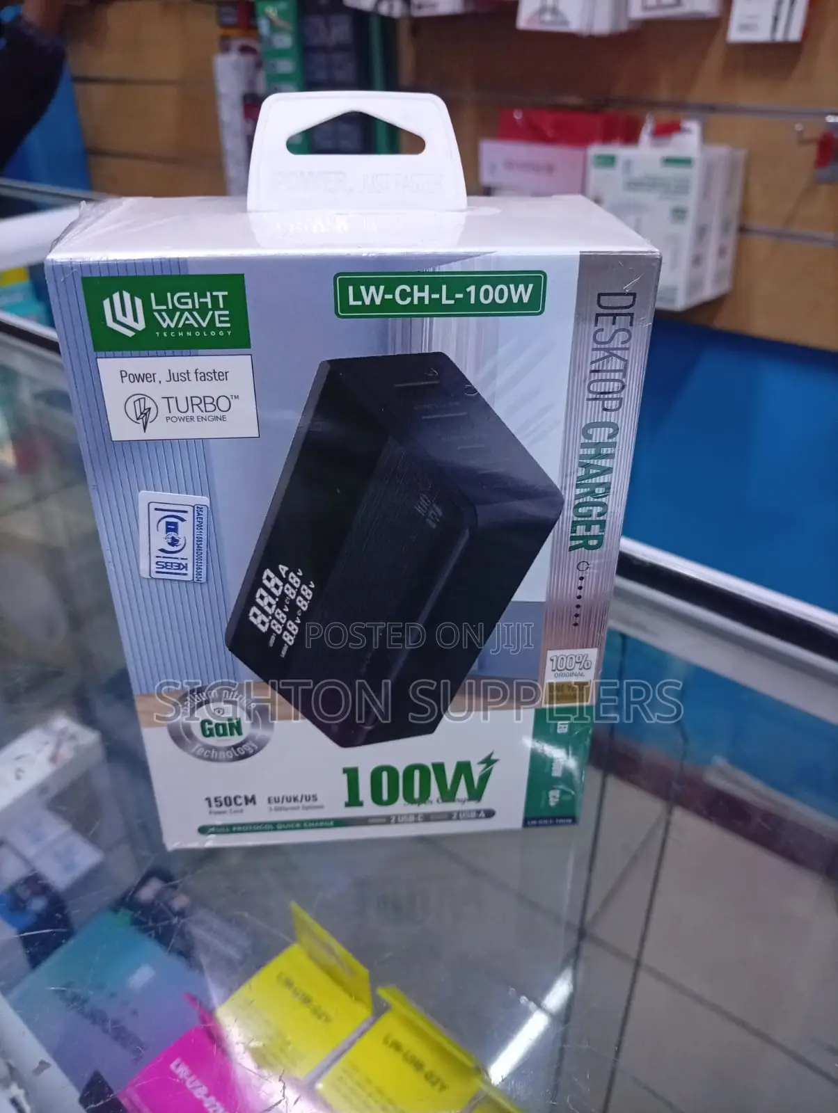 Lightwave 100w Desktop Charger (Lw-Ch-L-100w)