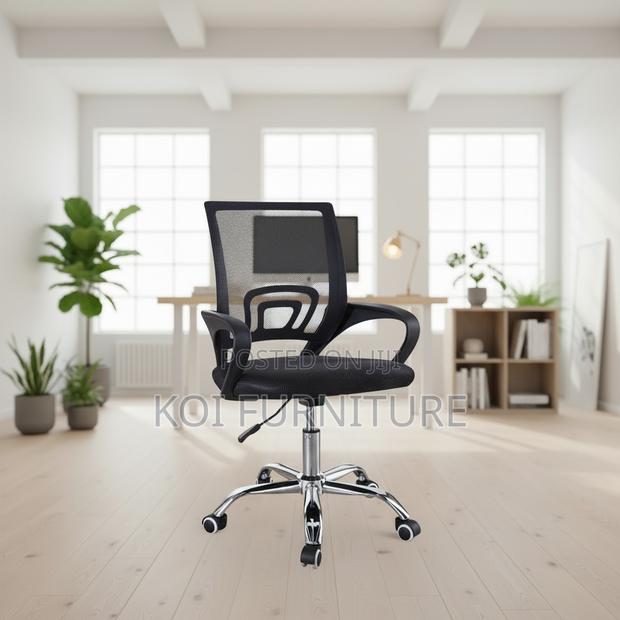 Office Chair : Secretarial Low Back Swivel Office Chair - thumbnail 6