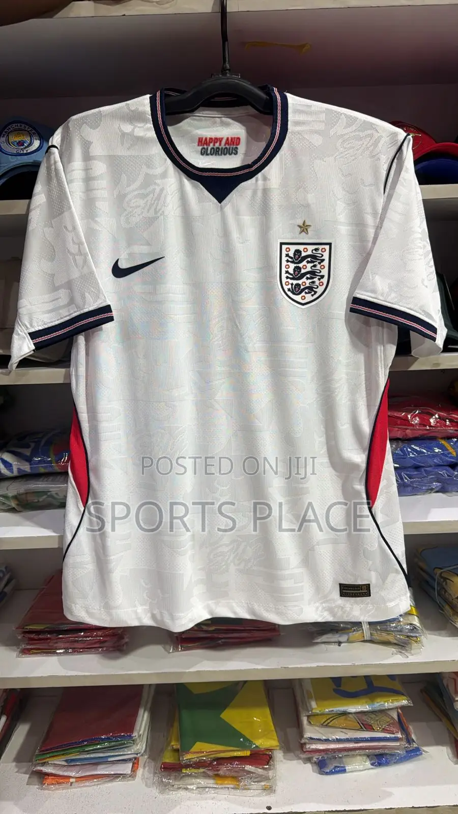 England 2026 World Cup Home Jersey Player Version