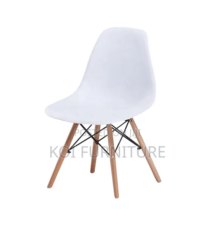 Home Chair : Black Eames Plastic Dining Chair