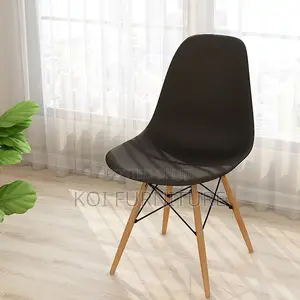 Home Chair : Black Eames Plastic Dining Chair