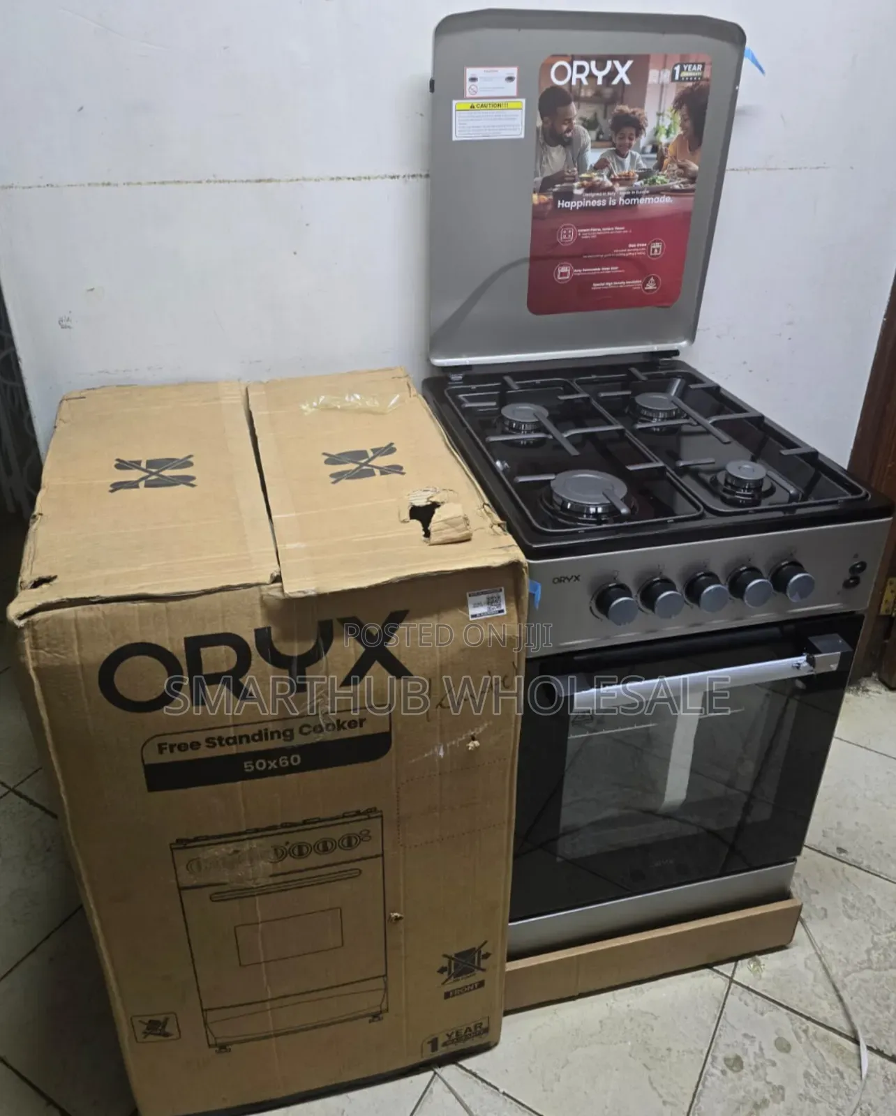 Full Gas Mika Oryx Standing Cooker