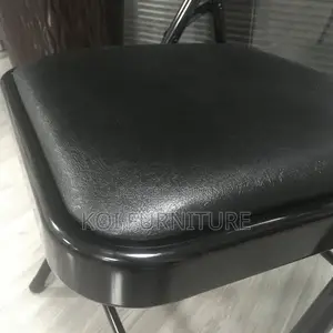 Office Chair : Foldable Pu Leather Padded Chair