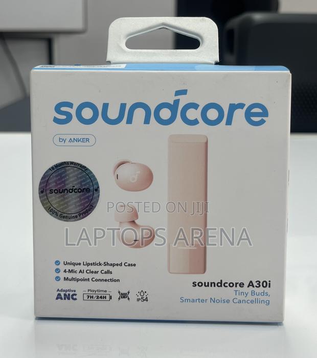 Soundcore by Anker A30i Active Noise Cancellation Earbuds-Pink