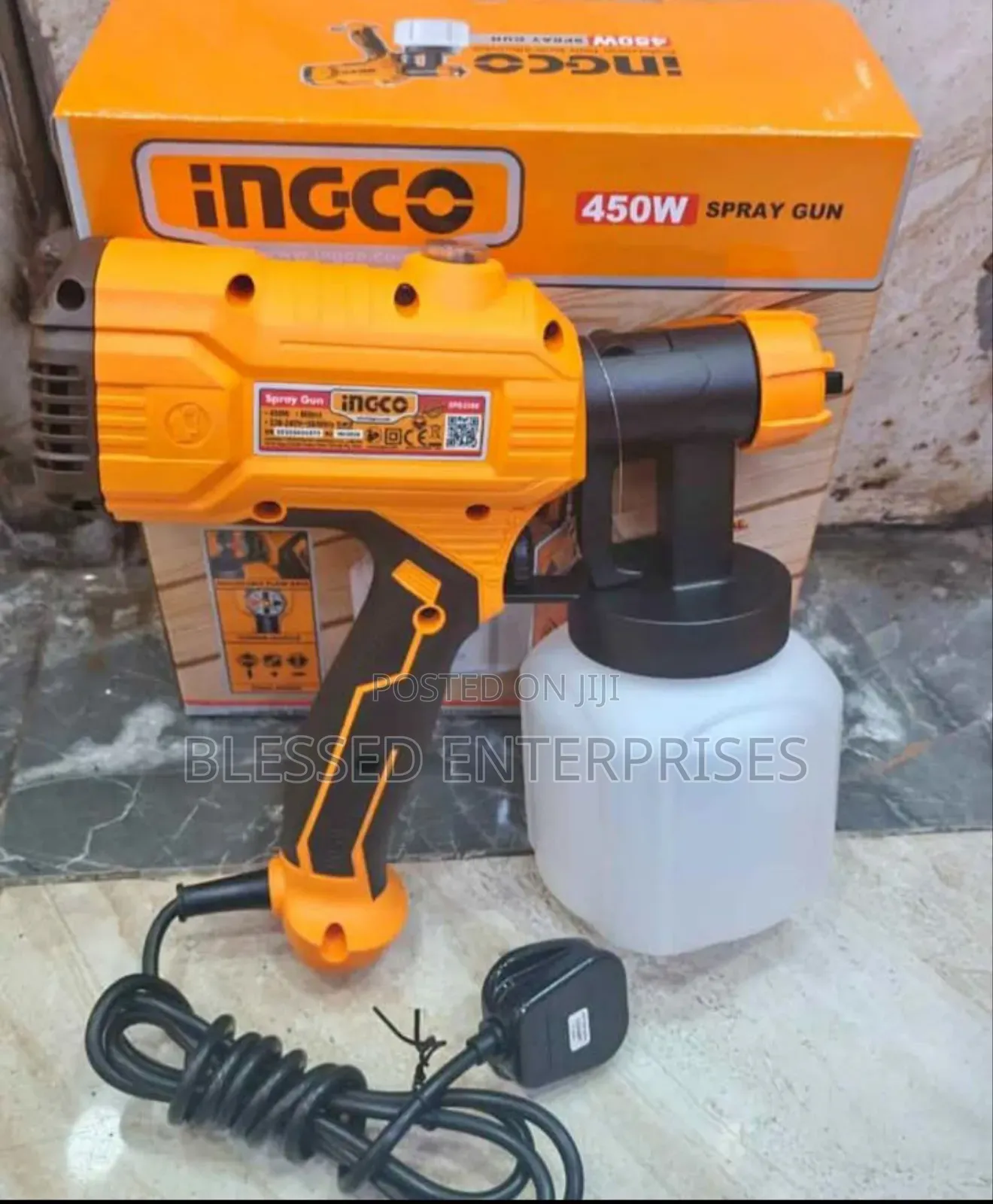 450 Watts Original Ingco Spray Gun Machine
