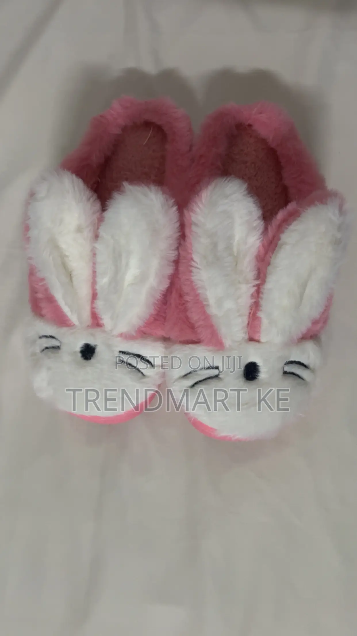 Plush Bunny Slippers