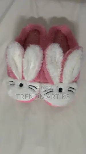 Plush Bunny Slippers
