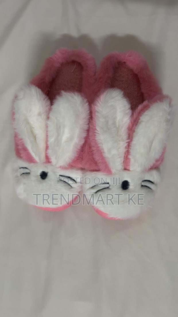 Plush Bunny Slippers - main view