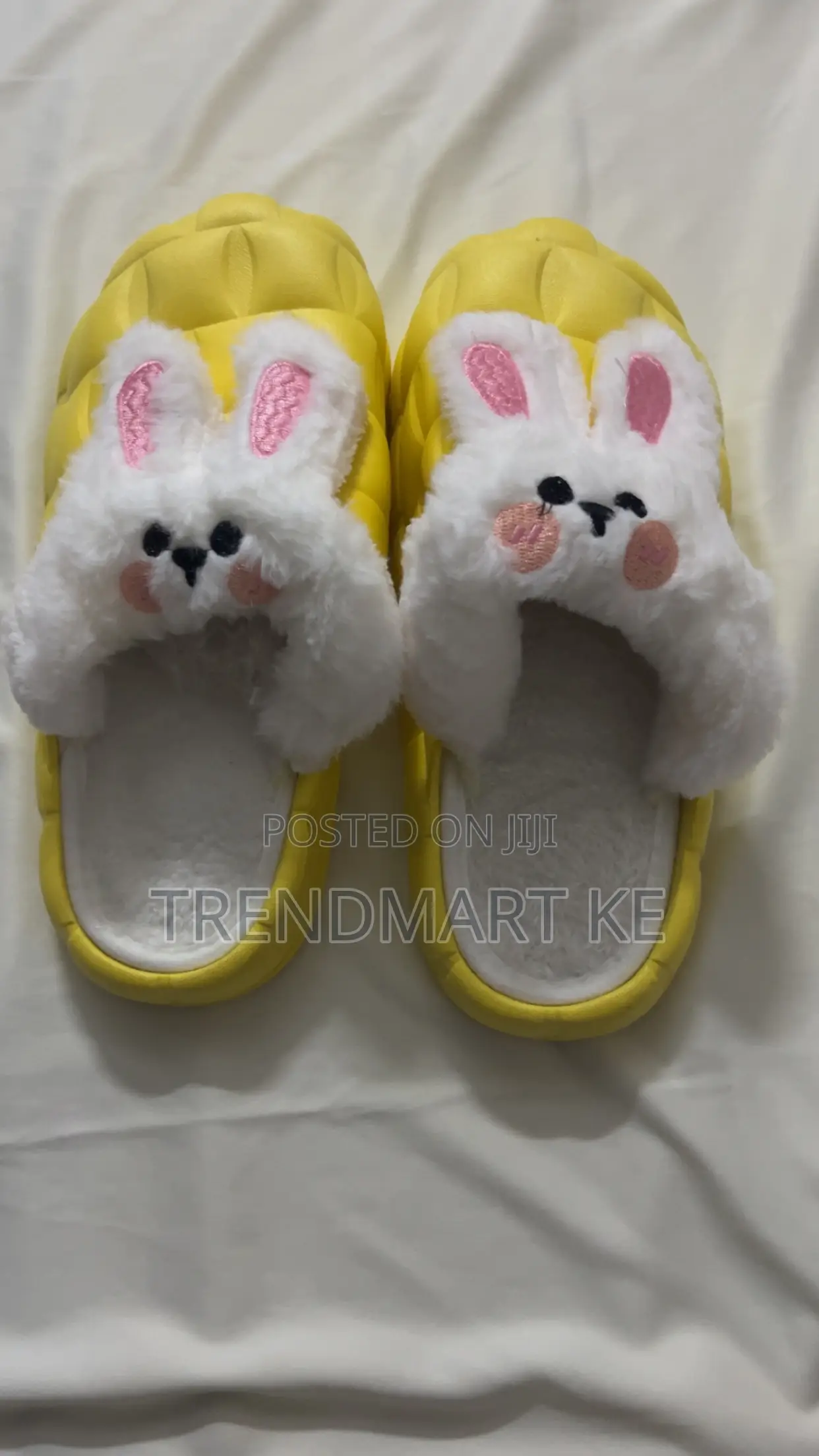 Plush Bunny Slippers
