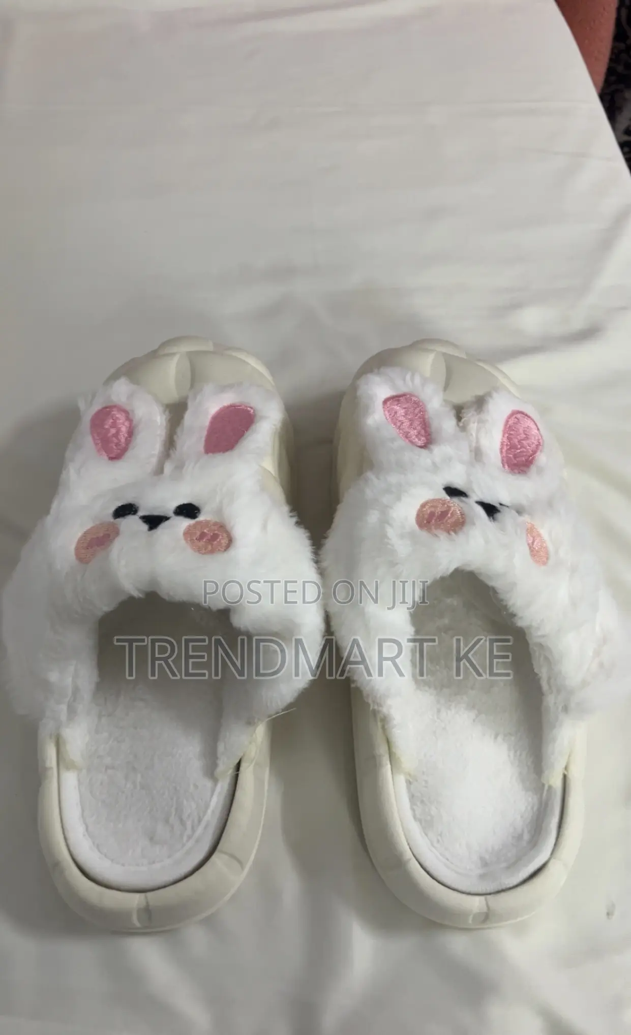 Plush Bunny Slippers