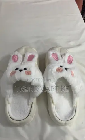 Plush Bunny Slippers