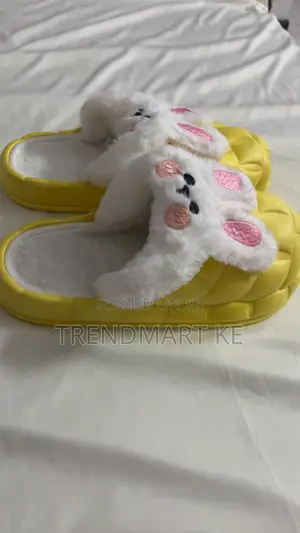 Plush Bunny Slippers
