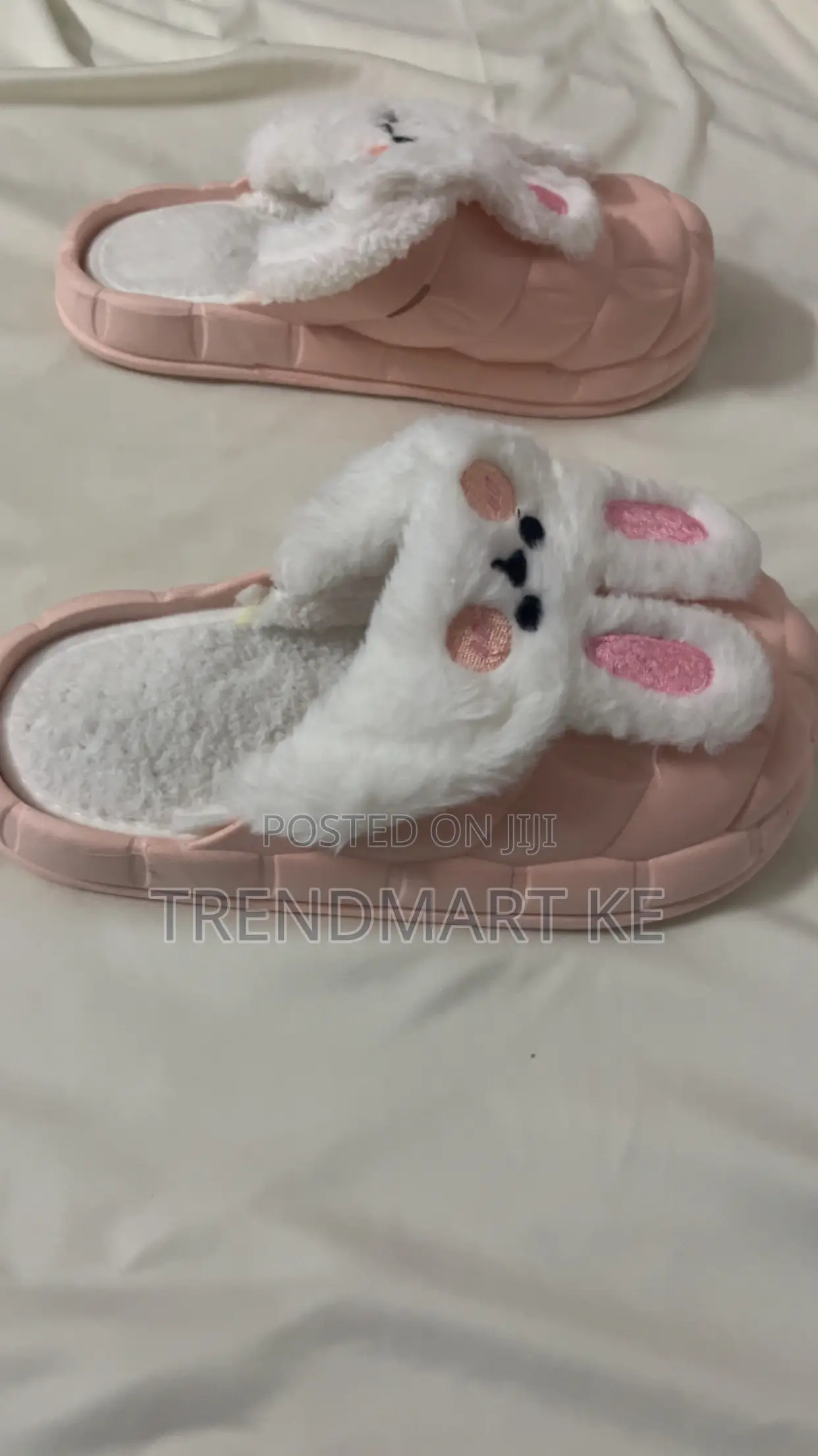 Plush Bunny Slippers
