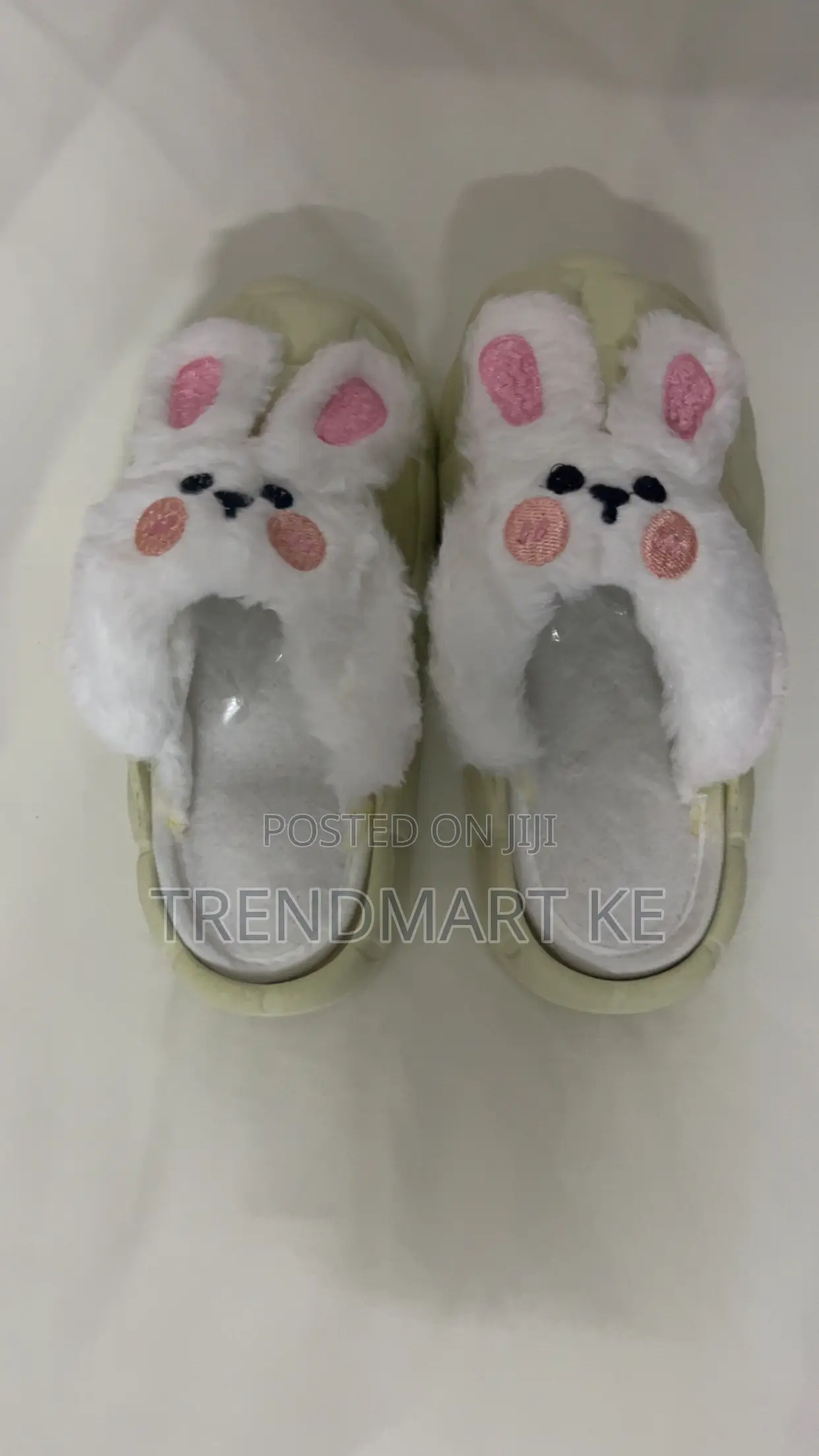 Plush Bunny Slippers