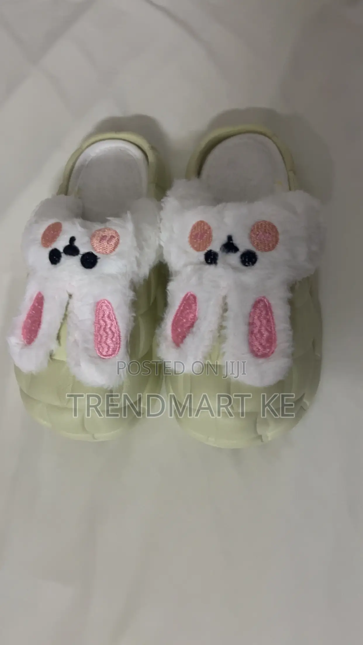Plush Bunny Slippers