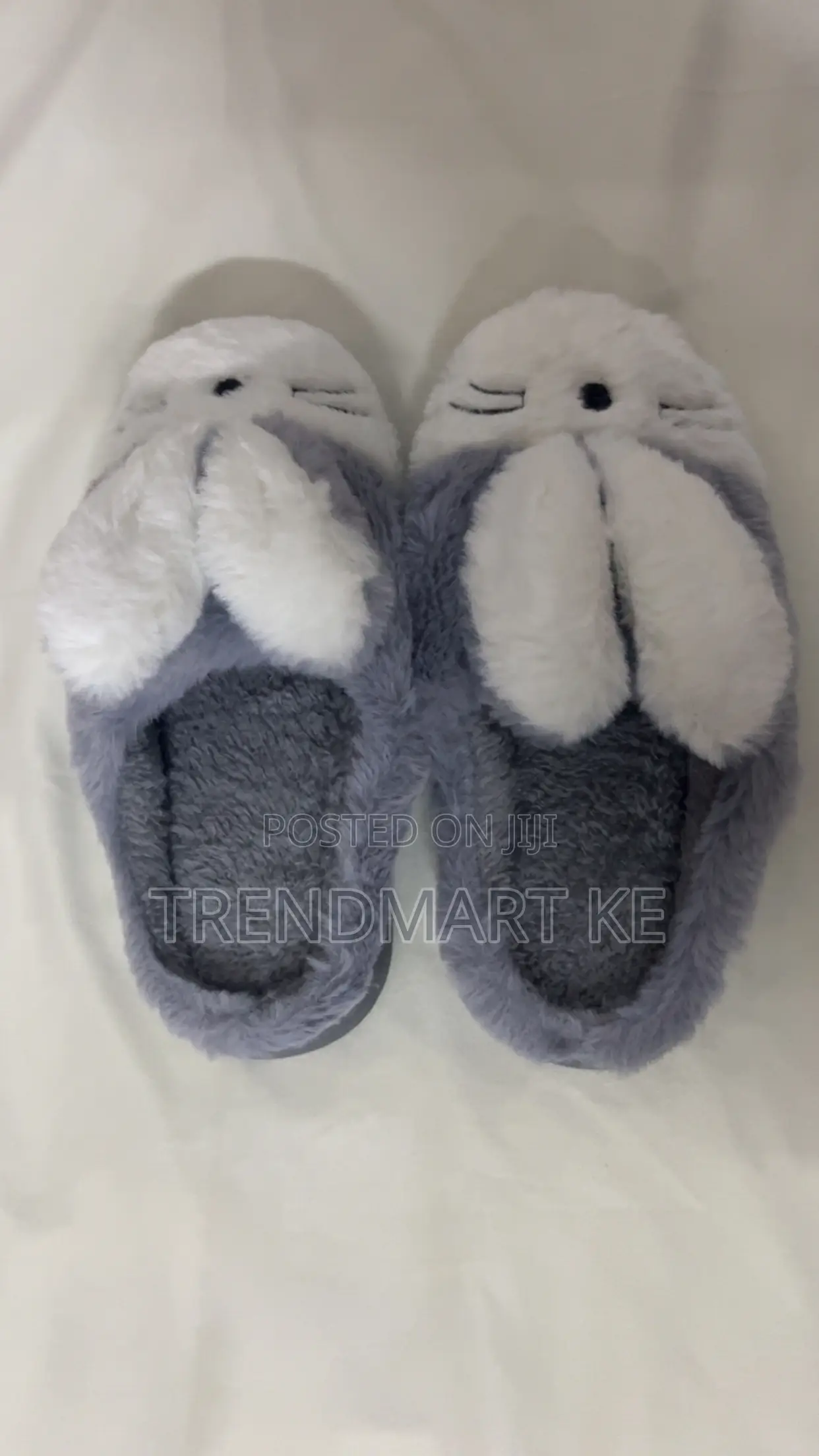 Plush Bunny Slippers