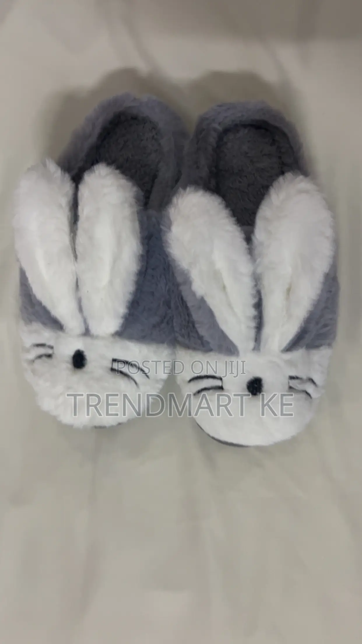 Plush Bunny Slippers