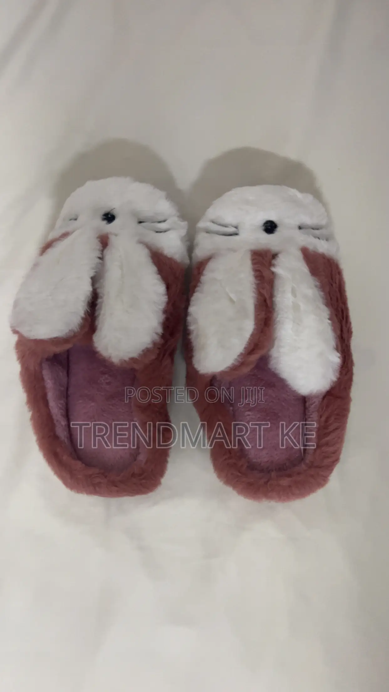 Plush Bunny Slippers