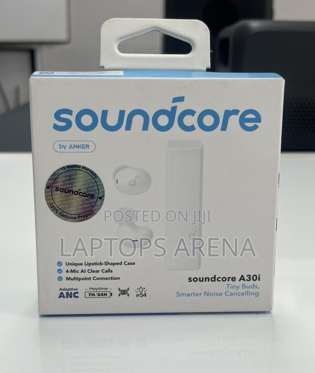 Soundcore by Anker A30i Active Noise Cancellation Earbuds-White
