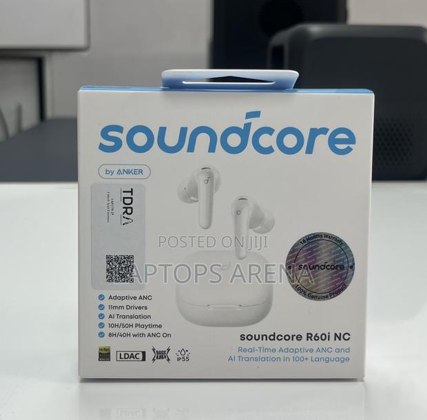 Anker Soundcore R60i Nc Wireless Earbuds-White - main view