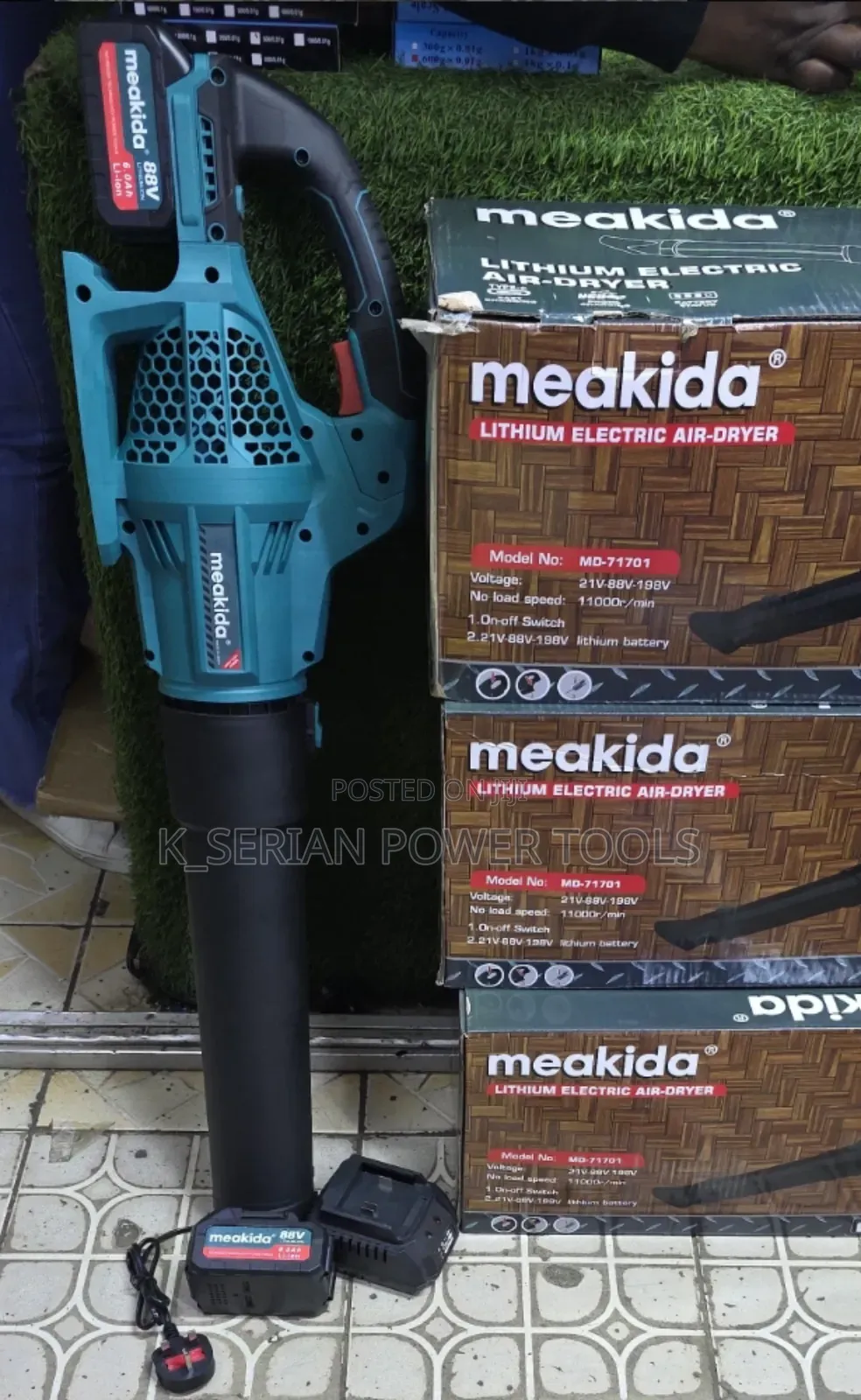 Reliable Original Rechargeable Meakida Leaf Blower/Leaf Blower