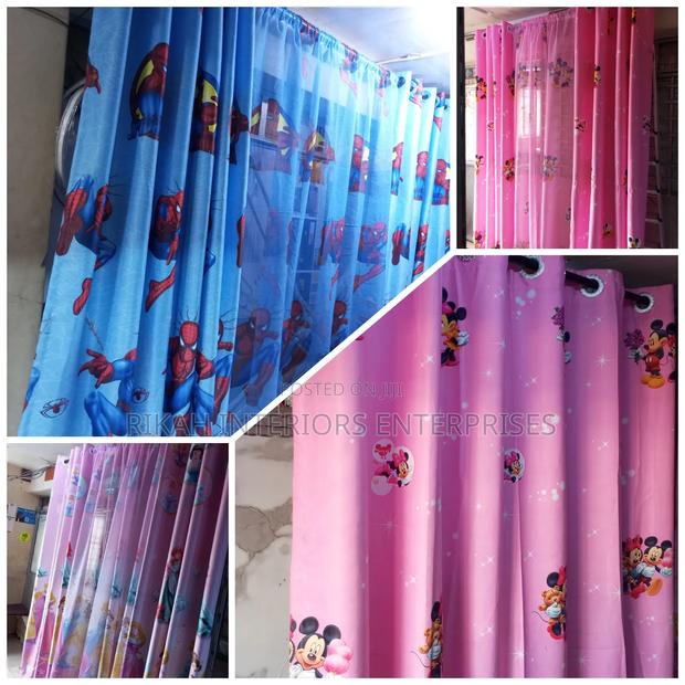 Kids Curtains Available When Stitched and With Eyelets