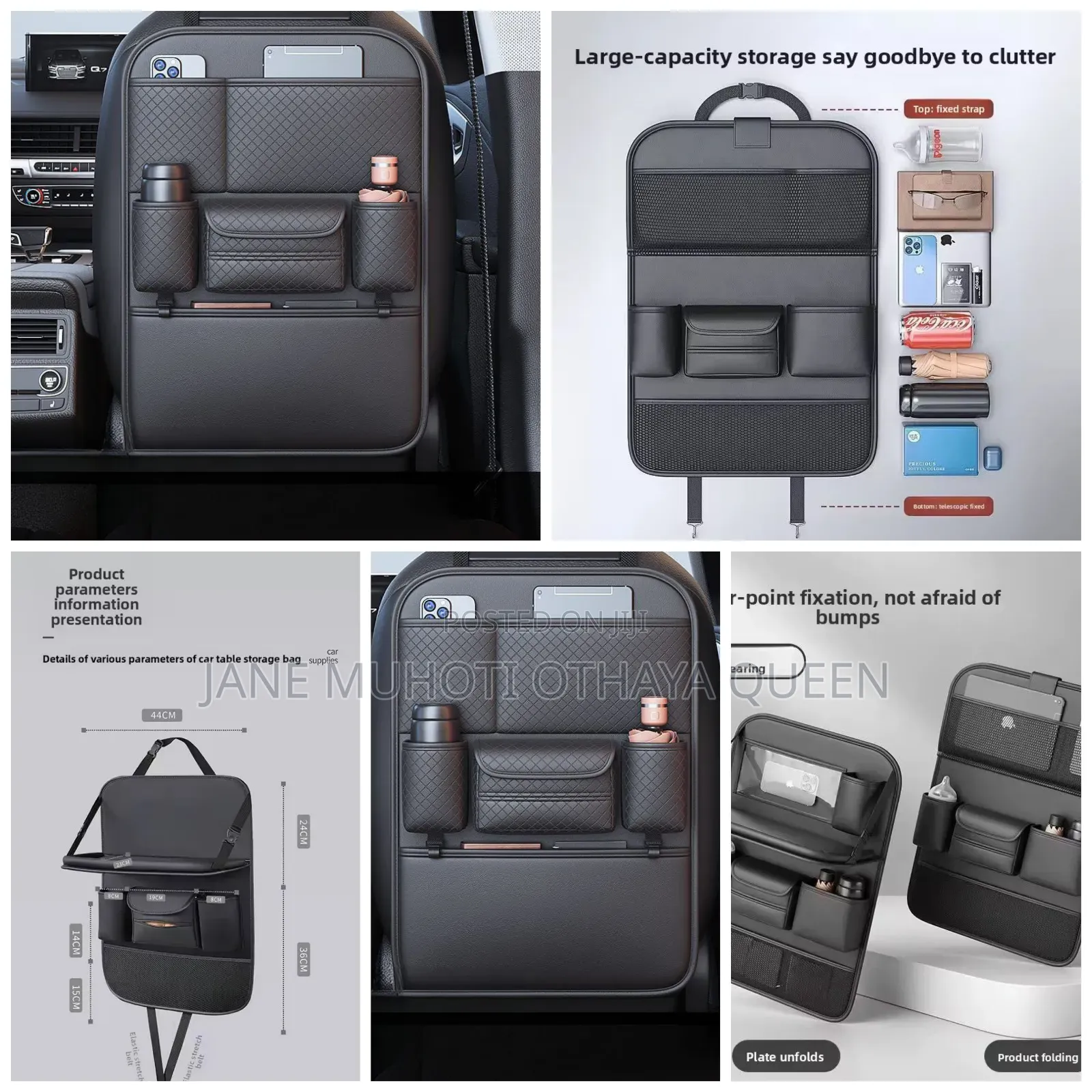 *Premium Quality Car Back Seat Organizer