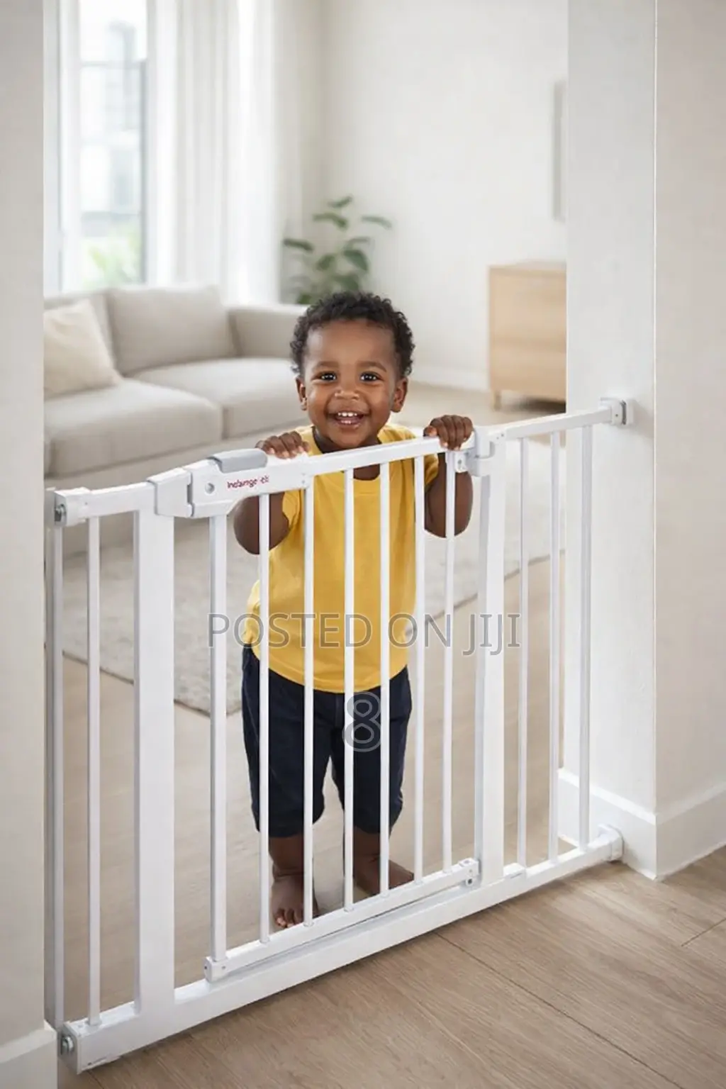 Baby Safety Gate for Stairs – Strong Secure