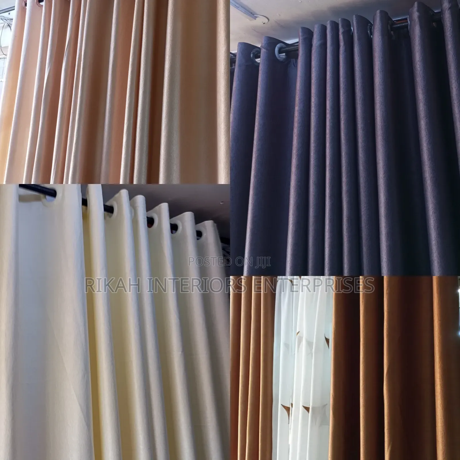 Plain Polyester Curtains