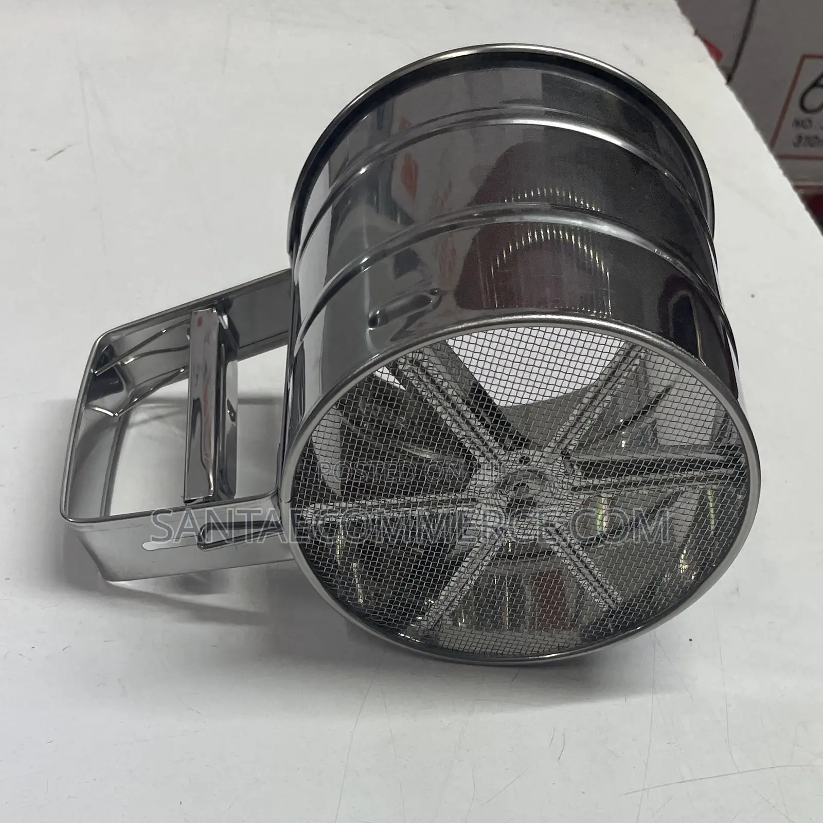 Stainless Steel Handheld Mesh Sieve Flour Sifter