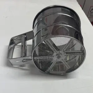 Stainless Steel Handheld Mesh Sieve Flour Sifter