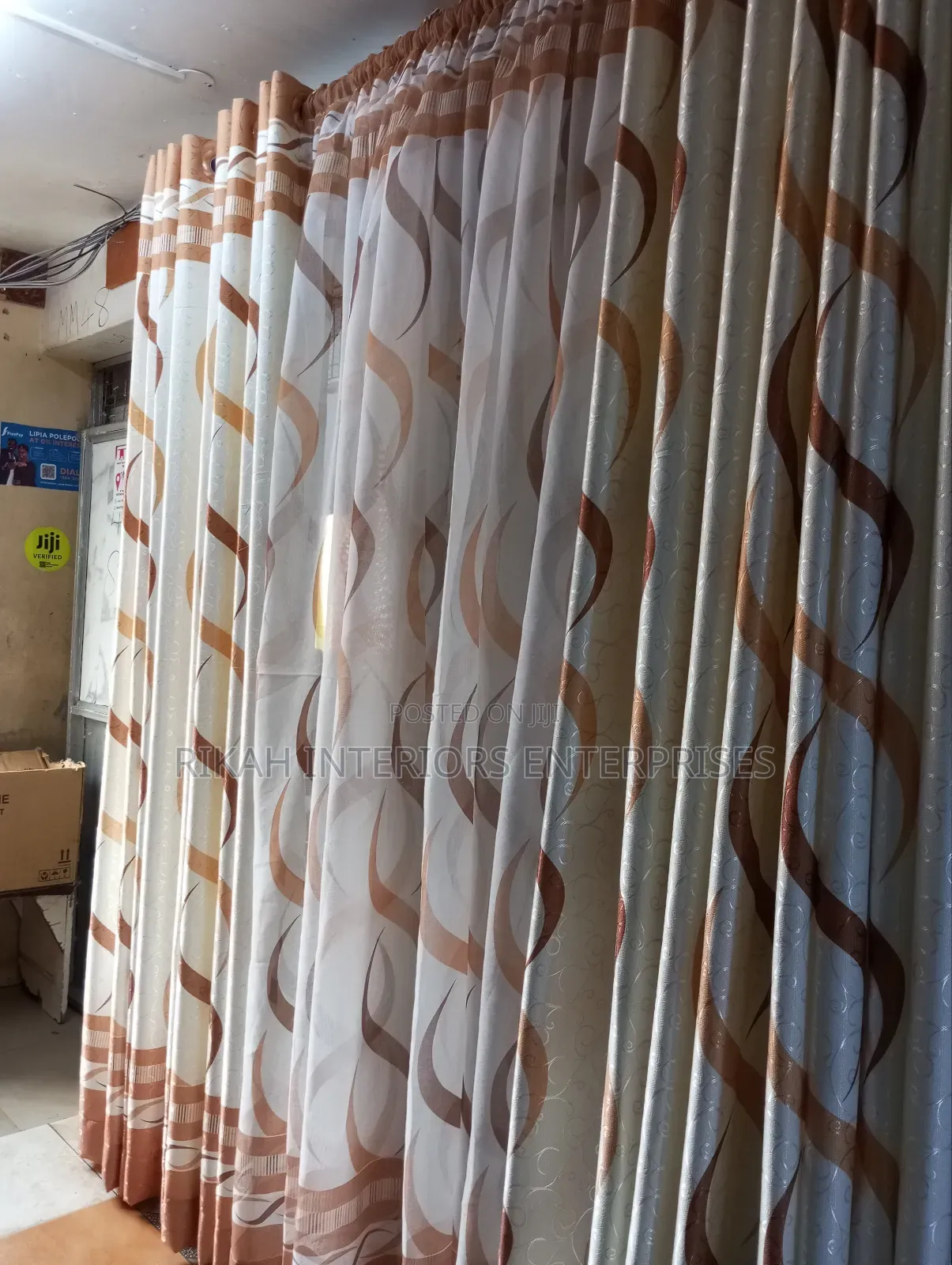 Curtains Available Price Is Per Meter When Stitched and With Eyelets