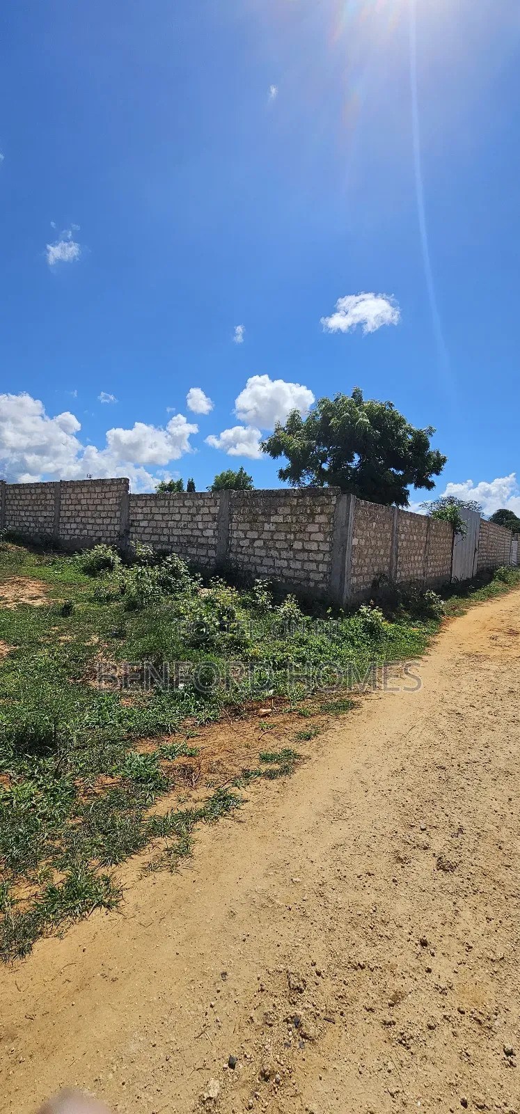 Residential Plot on Sale Utange Past Bamburi