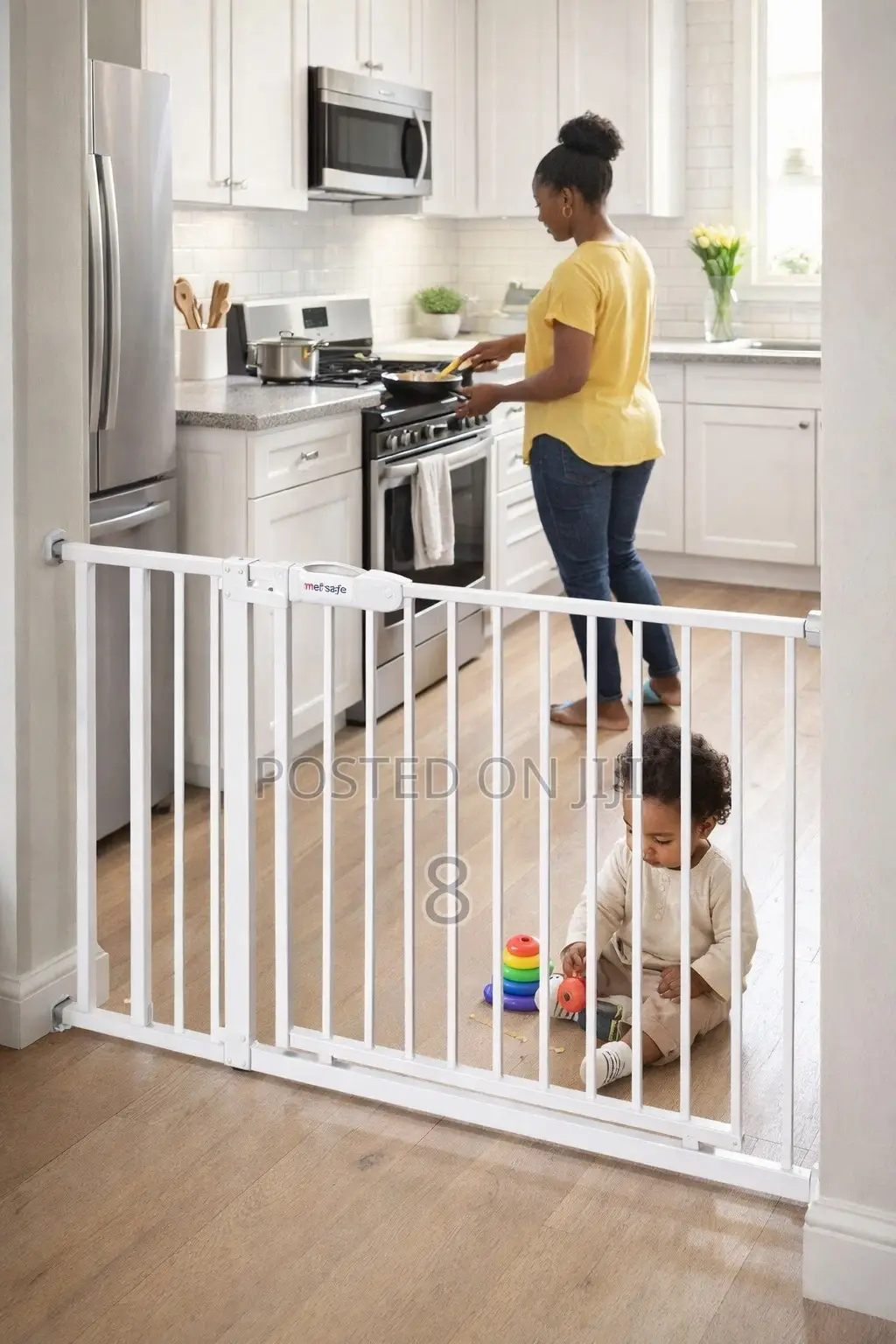 Baby Gate With Lock – Extra Security Design