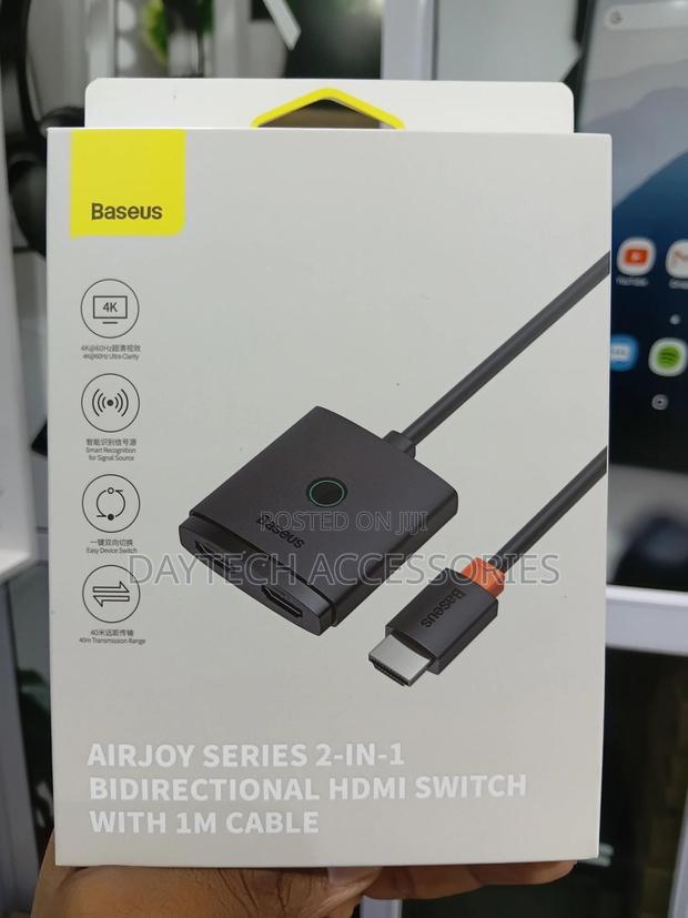 Baseus 2 in 1 Out Hdmi Switch Bi-Directional Hdmi Splitter - main view