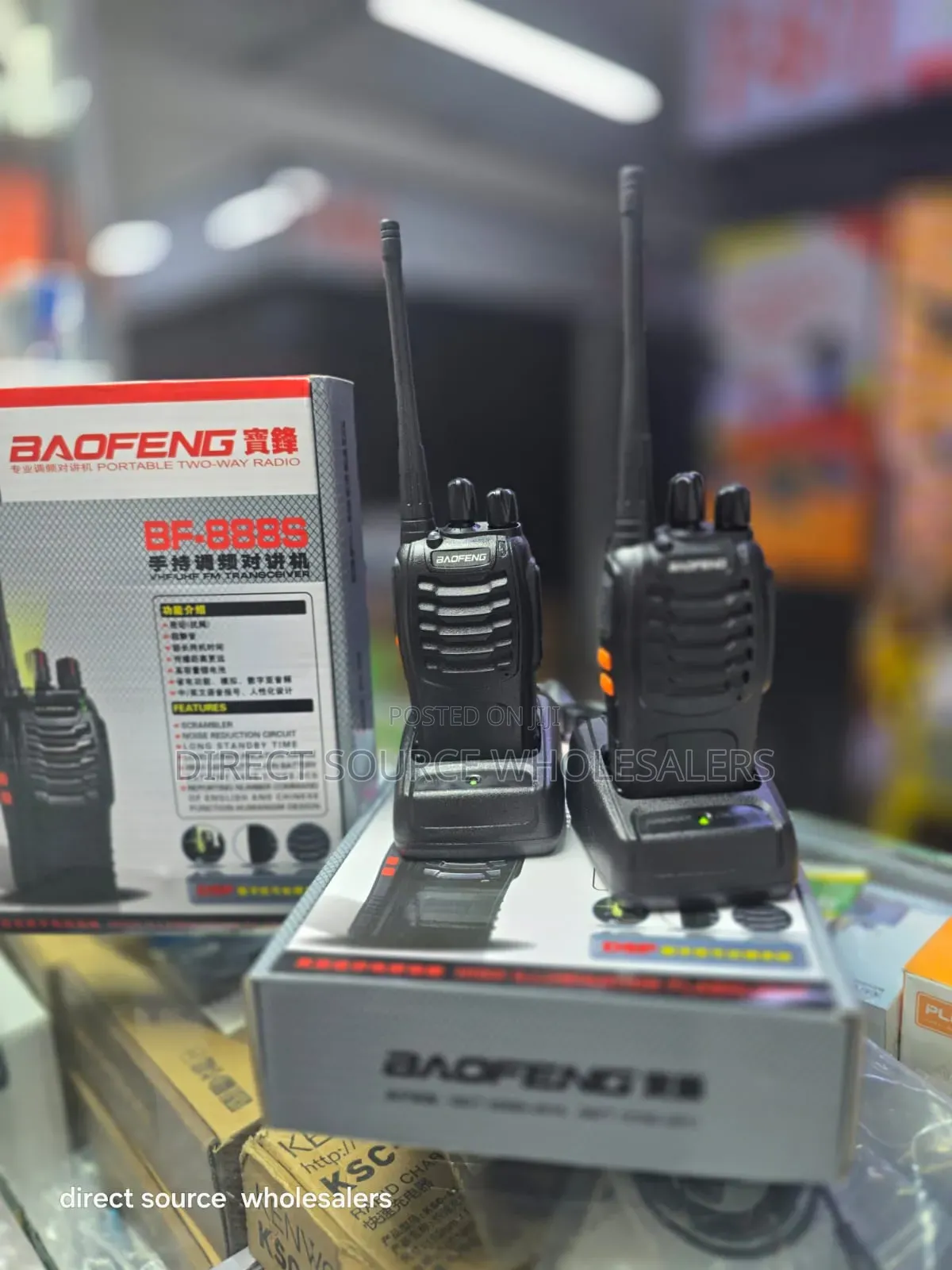 1 Pair Bf Walkie Talkie 5km Range Strong Frequency ( 2 PCS )