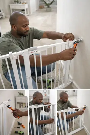 Secure Baby Gate – Strong Locking System