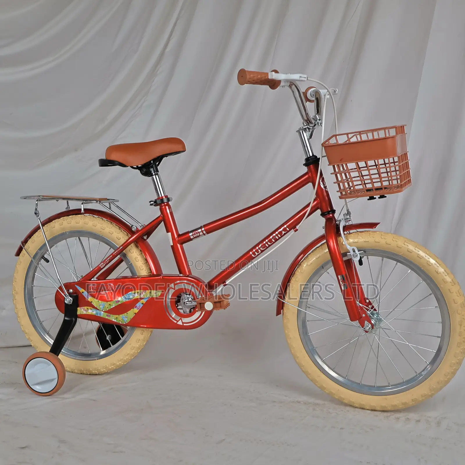Fast Red Weilaxi Kids Bicycle – Ages 5-7