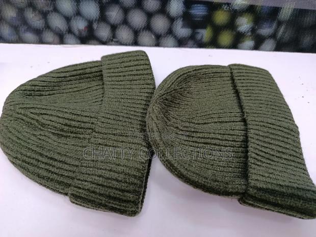 Jungle Green Top Quality Unisex Beanie Hats for Adults and Kids