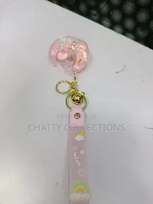 Moon Silicone Keychains Keyholders