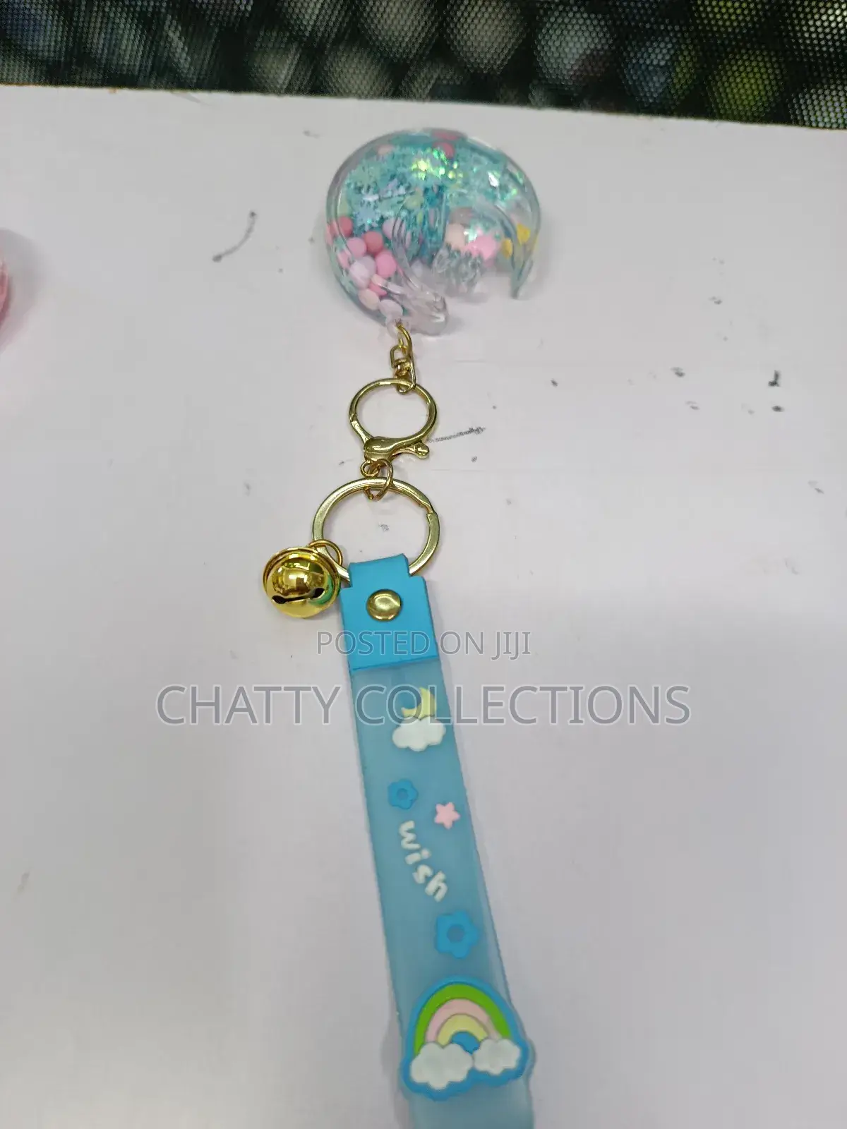 Moon Silicone Keychains Keyholders