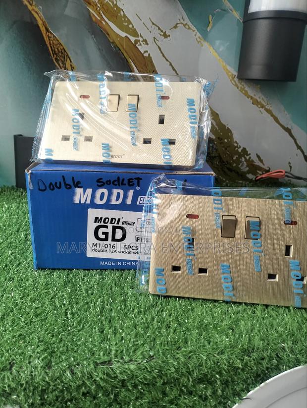 13amps Twin Socket (Gold)