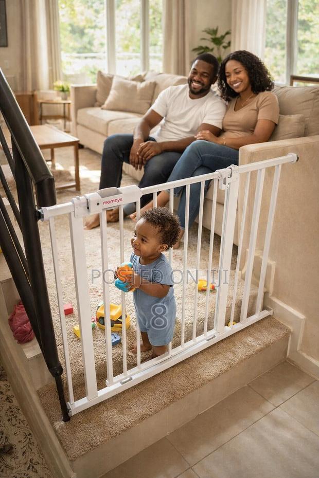 Baby Gate for Stairs Top – Extra Safe Design